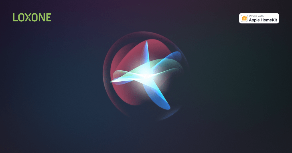 Loxone ist jetzt mit dem Apple-Sprachdienst Siri bedienbar